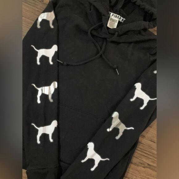 PINK Victoria’s Secret DOG HOODIE MEDIUM - Picture 5 of 6